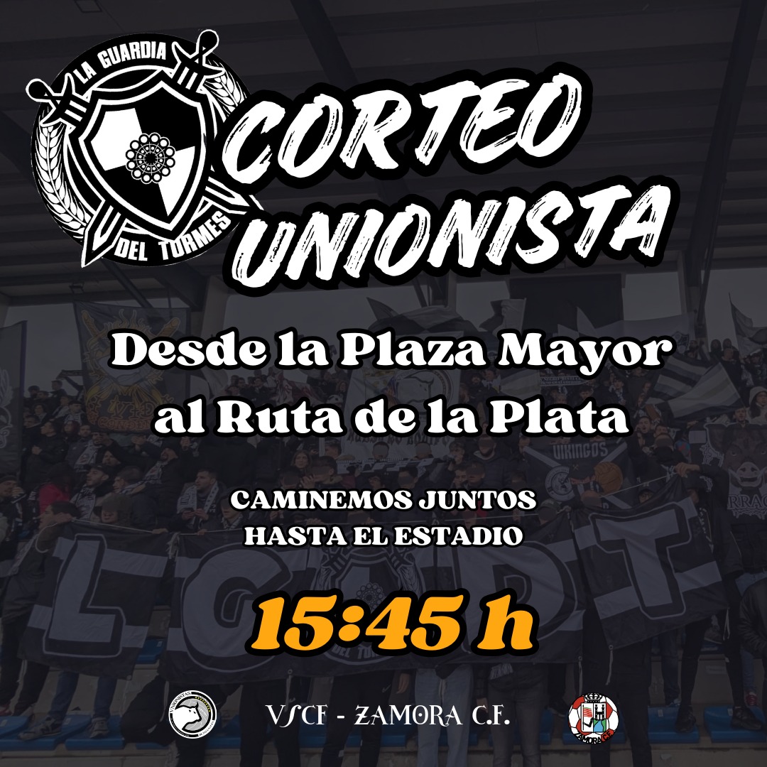 LGDT2024's tweet photo. Siempre en las buenas, siempre en las malas.

El próximo domingo desembarcamos en Zamora para llevar a nuestro equipo en volandas hasta el Ruta de la Plata. 
A las 15:45 desde la Plaza Mayor. Os esperamos.

Adelante USCF, adelante LGDT. 🤍🖤 https://t.co/B7vwE8mx7C
