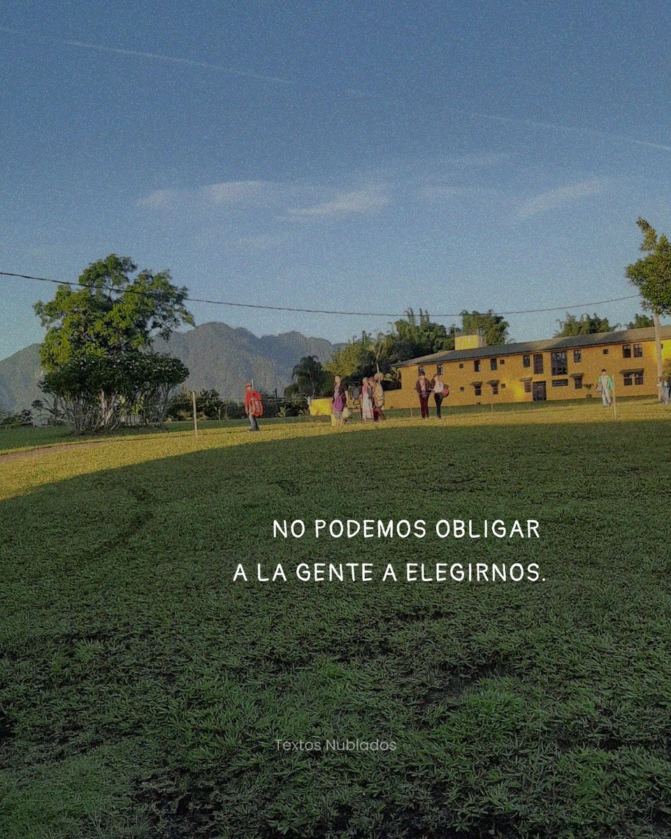por desgracia...
