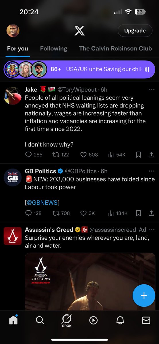 JMcr2022's tweet photo. @ToryWipeout Literally next post 🤡 https://t.co/e4FYhmL6He