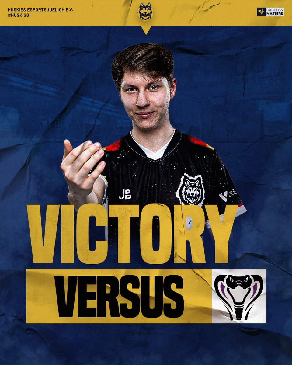 Huskies eSport Jülich e.V. (@huskjuelichgg) on Twitter photo 🐺 Starker Sieg für unser Main Team! 🔥
Wir holen uns ein souveränes 2:0 gegen <a href="/StrynX_eSports/">StrynX eSports</a> und sichern uns die nächsten Punkte in der <a href="/dachcs/">DACH CS Masters</a> Masters! 💪
Weiter geht’s dann gegen <a href="/ROA_Esports/">ROA eSports e.V.</a> – wir bleiben hungrig! 🏆
#HUSKGG #DACHCS 🐺 Starker Sieg für unser Main Team! 🔥
Wir holen uns ein souveränes 2:0 gegen <a href="/StrynX_eSports/">StrynX eSports</a> und sichern uns die nächsten Punkte in der <a href="/dachcs/">DACH CS Masters</a> Masters! 💪
Weiter geht’s dann gegen <a href="/ROA_Esports/">ROA eSports e.V.</a> – wir bleiben hungrig! 🏆
#HUSKGG #DACHCS