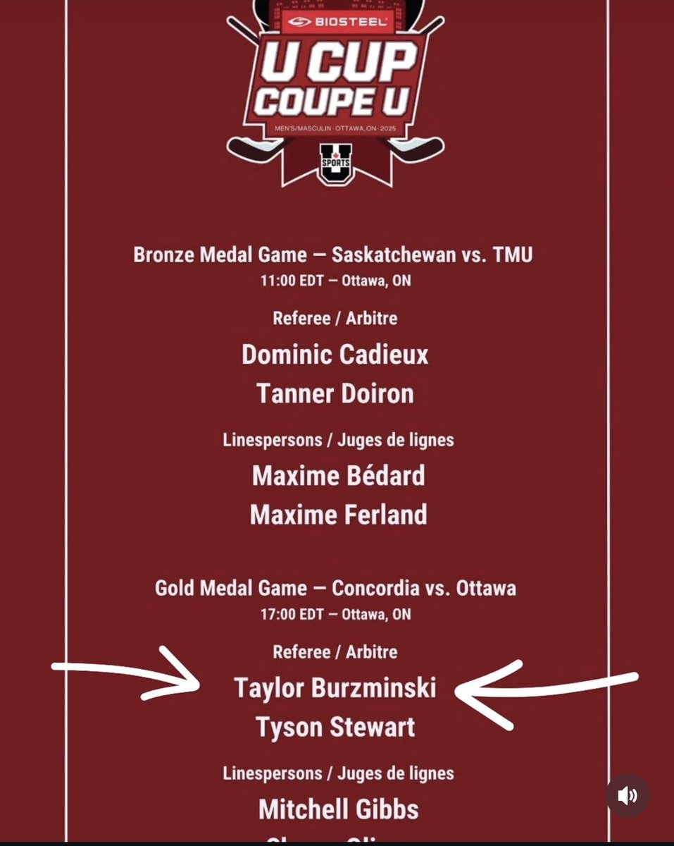 Congrats to Taylor Burzminski!