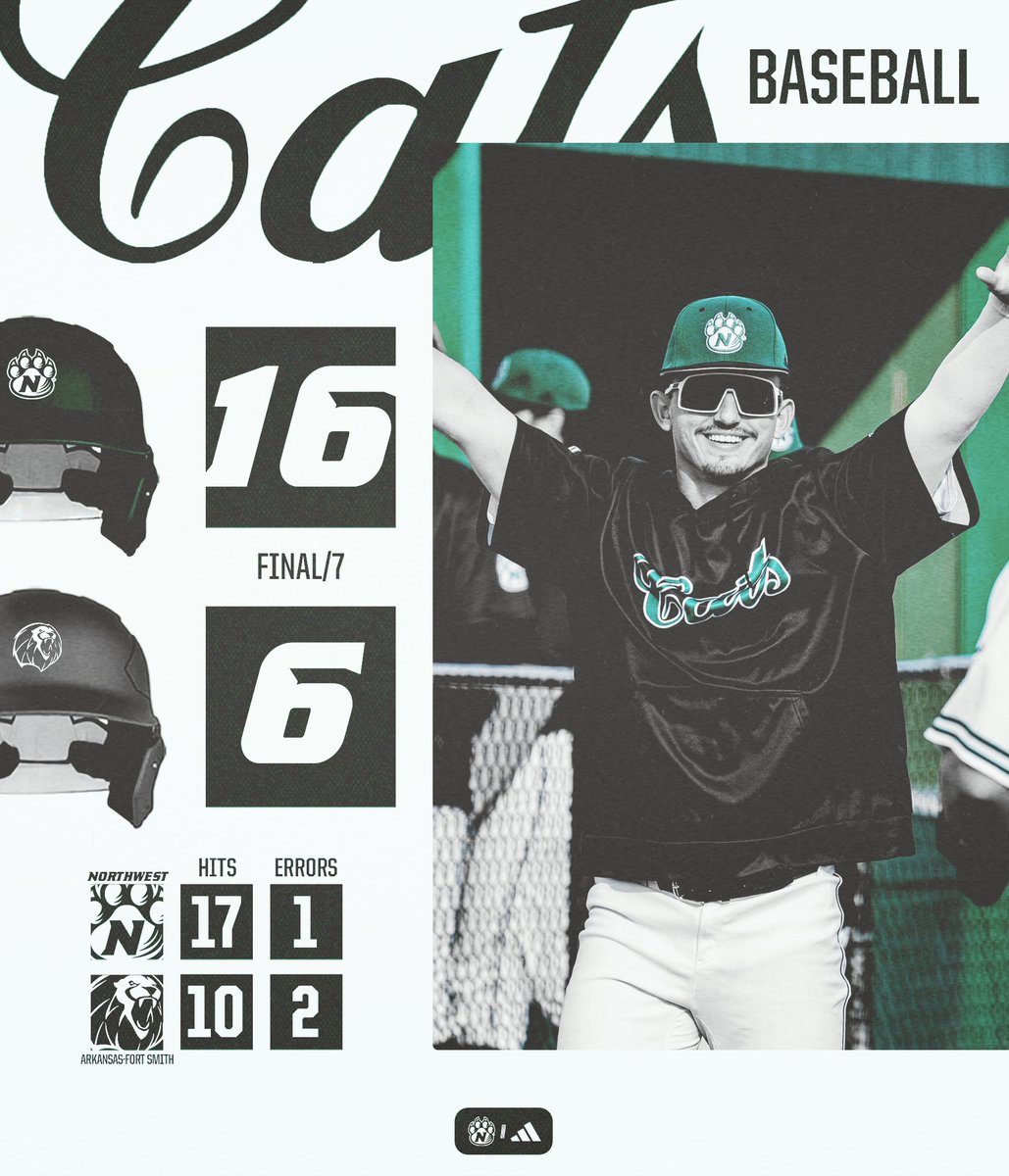 🧹🧹🧹

Bearcats complete the Sunday sweep in walk-off style over UAFS, 16-6, in seven innings on Sunday afternoon.

#OABAAB