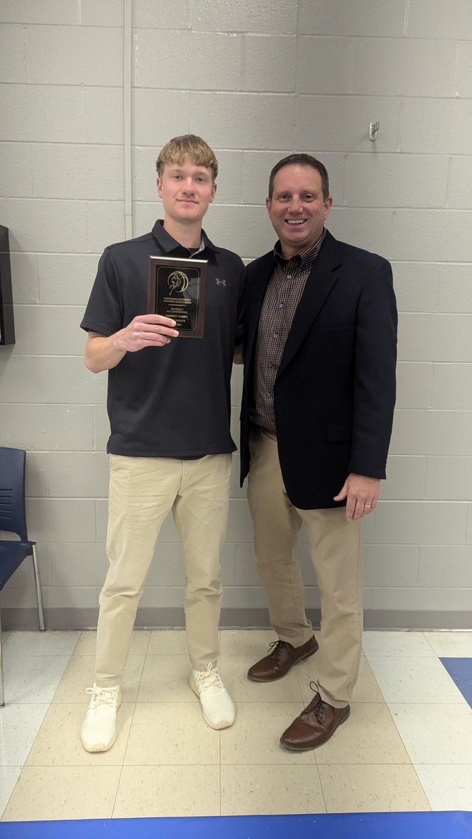 Today, at the NKY Boys Basketball Coaches Assoc. Banquet, our very own Griffen Derry received his award as a member of the Division 1  NKAC  All Conference. We are so proud of this young man &amp; all of his accomplishments the last 4 years at DH.

<a href="/Griffen28337263/">Griffen Derry</a> 
<a href="/DixieHeightsHS/">Dixie Heights High School</a>