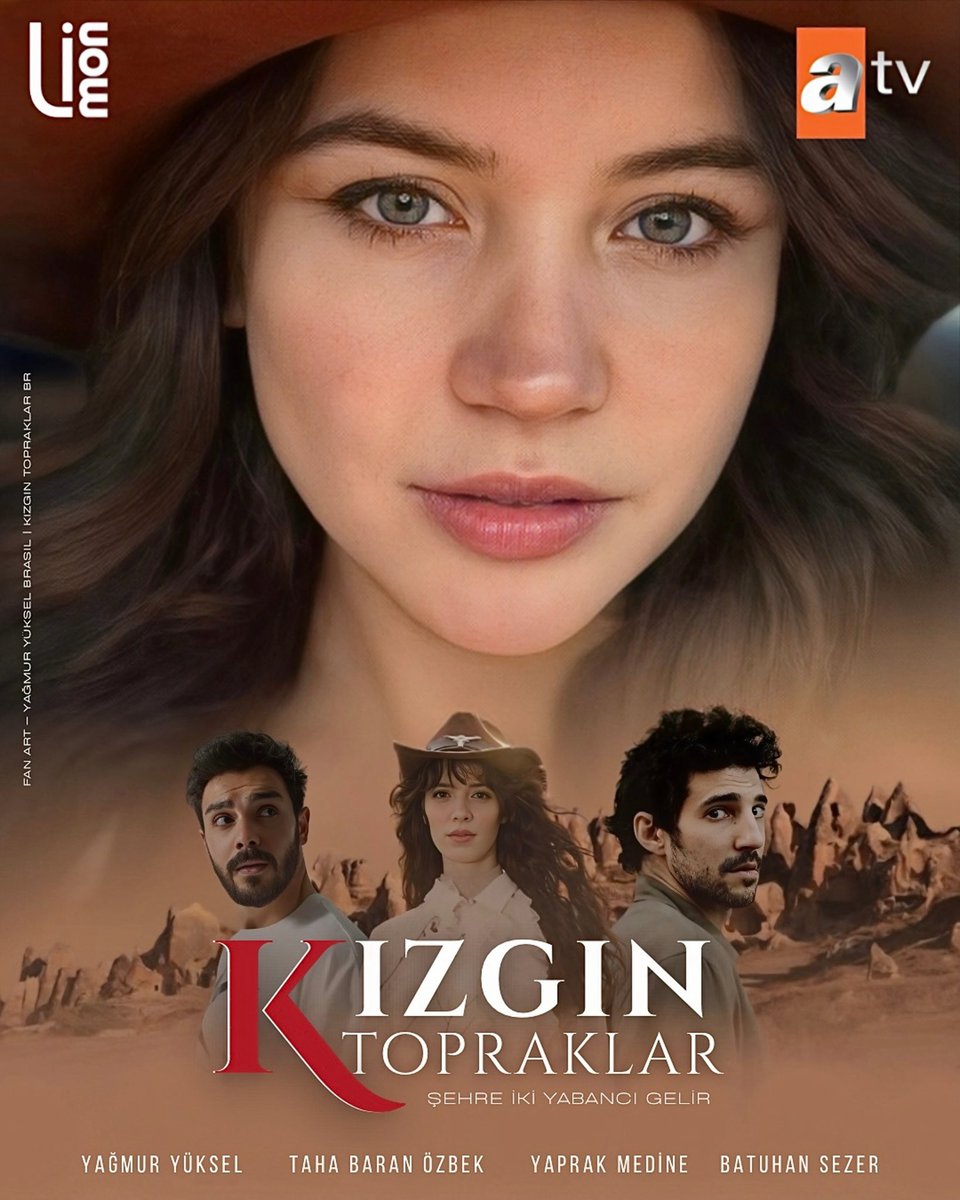 yagmuryukselbra's tweet photo. Estrelada por #YağmurYüksel, Taha Baran Özbek, Yaprak Medine e Batuhan Sezer, #KızgınTopraklar está chegando em breve! Prepare-se para assistir uma história eletrizante ✨

[FanArt] https://t.co/1IVP3QYq62
