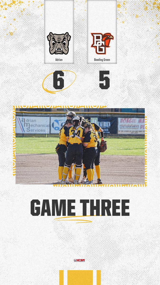 Can you say sweep? 🧹🧹🧹

The dawgs take all three wins today against conference opponent, Bowling Green!  Huge day on the softball field for our team!