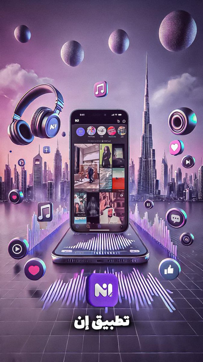 🚀 إبتداء من اول يوم عيد الفطر السعيد ،، اكتشف عالمًا جديدًا من التواصل 
📱 منصتك الاجتماعية الجديدة
💬 تواصل مع الأصدقاء بسهولة وسرعة
✨ حمّل تطبيق إن الآن و إستعد للانطلاقة في العيد!

 (IOS )
 apps.apple.com/ae/app/nojoum/… 
 (Android )
play.google.com/store/apps/det…?
id=willa.arts.nojoumtv