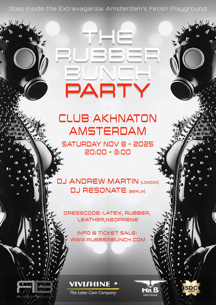 We’ve already started our engines again. Are you up for the next ride?
Early Bird has started NOW

rubberbunch.com