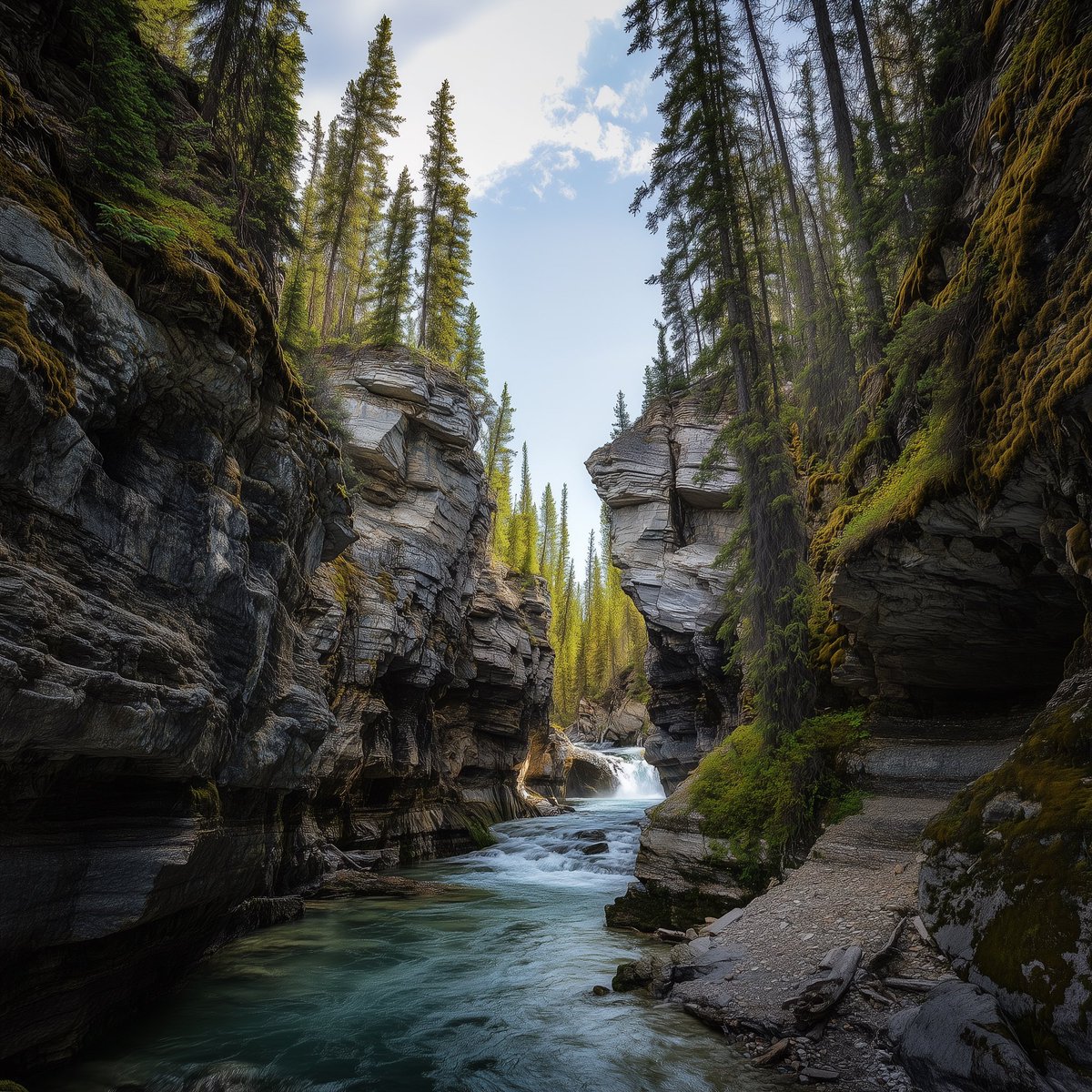 Undermoose_'s tweet photo. Marble Canyon, Canada 

#MarbleCanyon #Alberta #NaturePhotography #ScenicView #MountainLandscape #TurquoiseRiver #CanadaNature #OutdoorAdventure #RockyMountains #GoldenHour #LandscapePhotography #CanonPhotography #BeautifulDestinations #Wanderlust #TravelCanada https://t.co/eZb1Kl3PTD