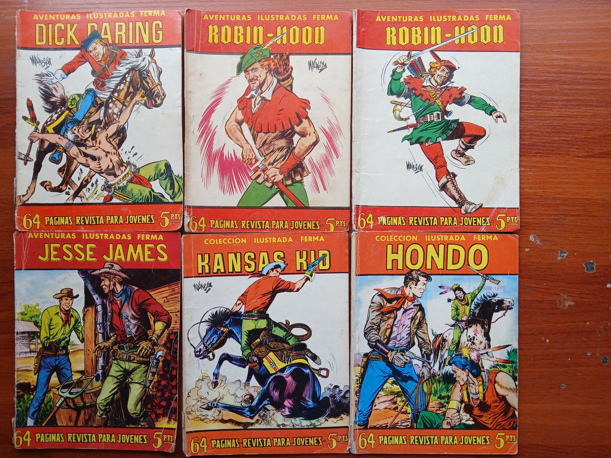 CapitanChileTEC's tweet photo. #comics #tebeos #españa #Spain #ferma #pocketbook #retro #vintage 1958 #cachureandoelayer #kitcarson #dickdaring https://t.co/TDI7MVvdnS https://t.co/nfmaIg455X