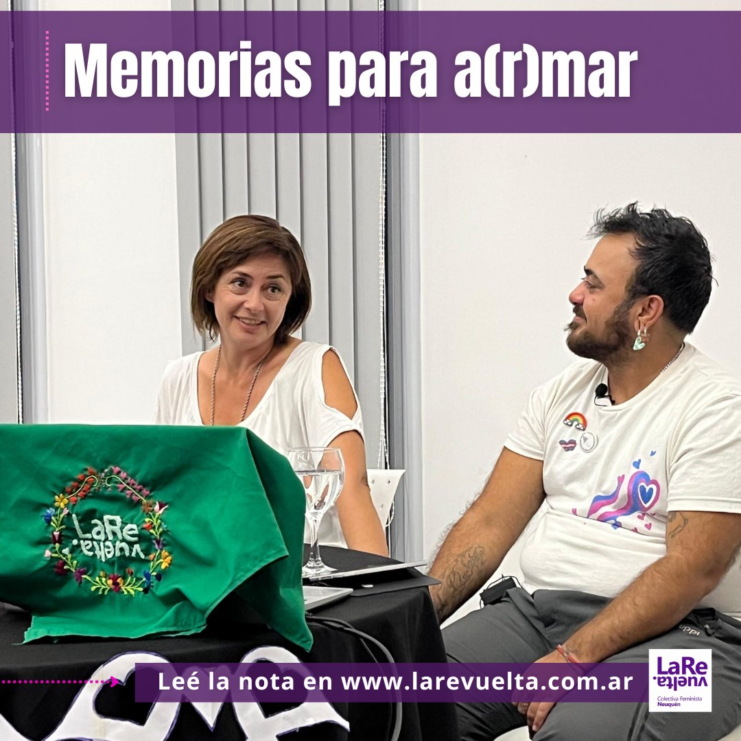 Relatos de Eleonora Villaverde y de Fran Sfeir sobre infancias y adolescencias en dictadura, y sobre infancias y adolescencias trans* en la actualidad.

🔗 Lee la nota en larevuelta.com.ar/2025/03/23/mem…

🤍Este 24M nos abrazamos en las calles!
