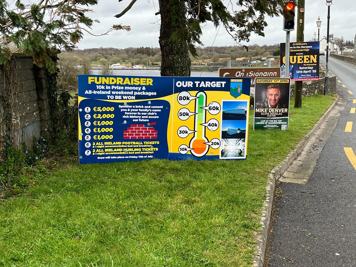 Shannonbridge GAA Club are hosting a launch night for our upcoming GAA Community Gym Development fundraiser on Friday 28th March @ 9 PM in Fallon’s Bar, Shannonbridge. All welcome.