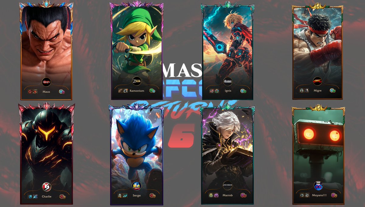 🖥️TOP 8 SMASH DEFCON RETURNS 6🖥️

🥇<a href="/GgmAus_/">mAuš</a> 
🥈<a href="/CarlosRossello/">Charlie</a>
🥉Ramonium
🎖️<a href="/ssb_serge/">Serge</a>
🏅<a href="/IgnitedIgnis/">Ignis</a> &amp; <a href="/AmengualMir/">Raiden's | Marrob</a>
🏅<a href="/MIGRE__/">Migre</a> &amp; Moyans!!! 

Resultados completos: start.gg/tournament/sma…

¡Muchas gracias a todos por participar y verlo y nos vemos en el próximo!