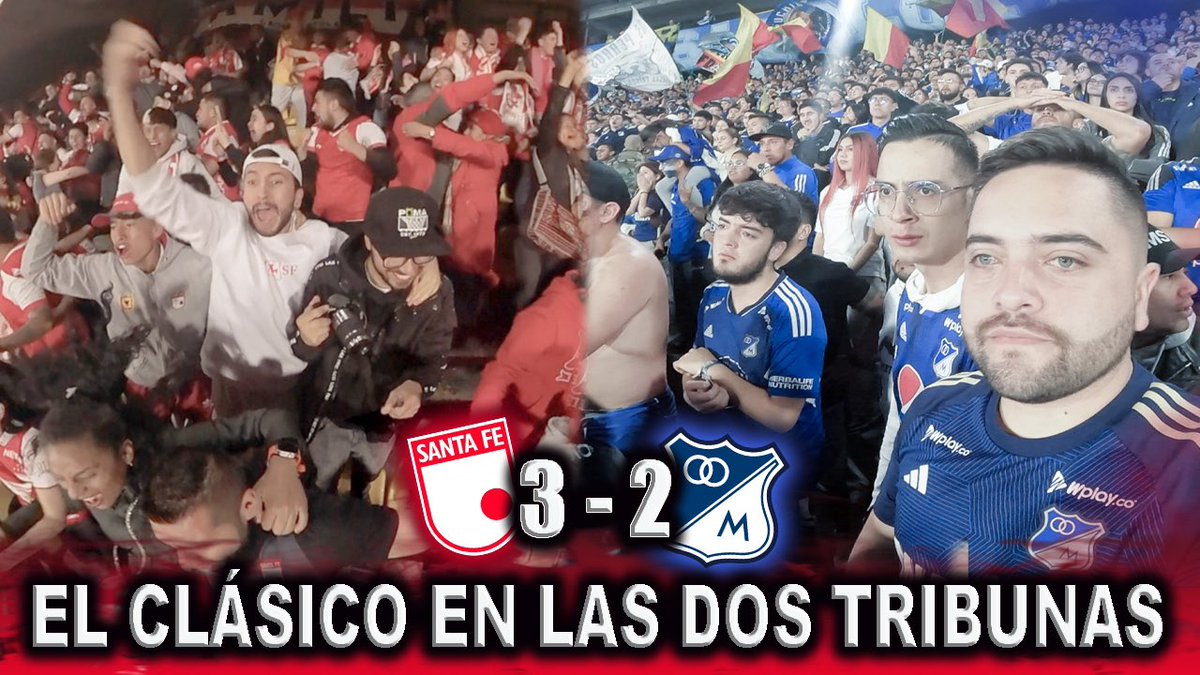 UnTalMaster9's tweet image. Santa Fe vs Millonarios 

youtu.be/uMmNs78v9AQ?si…