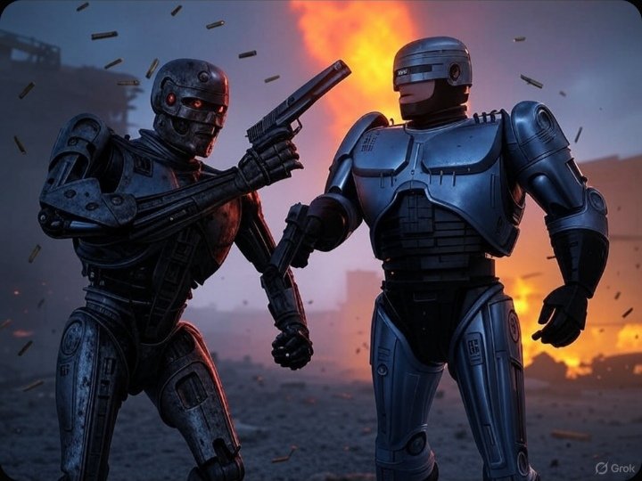 CouchMate187's tweet photo. Epic Battle in my neighbourhood...

RoboCop vs Terminator

@davidkramarz198

#TerminatorVsRobocop #terminator #robocop https://t.co/vjFBPP63RA
