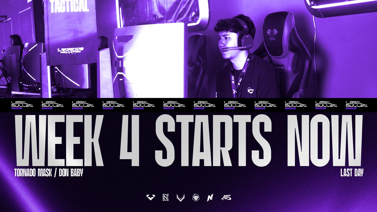 Comenzamos Last Bullet: Qualifiers 

start.gg/tournament/las…

Éxito a todos los equipos participantes

Patrocinadores:
<a href="/NostalgiaGnesis/">𝐍𝐨𝐬𝐭𝐚𝐥𝐠𝐢𝐚</a> 
<a href="/AZs_Org/">Azs Org</a>
<a href="/CintaNegraGC/">CINTANEGRA Esports</a>
<a href="/Monougg/">Monou</a>
<a href="/VersuzGaming/">VSGaming</a>

#LastBulletQualifiers #Gears5 #Esports #LastBulletChampionship #gearsofwar #GearsofWarEday #CDMX