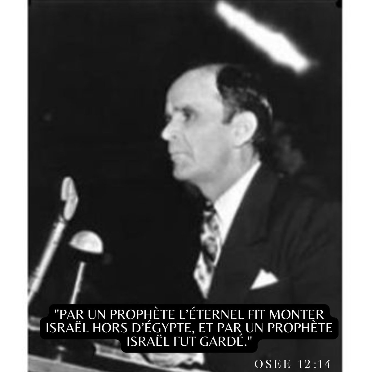 Osée 12:14 LSG
[14] Par un prophète l’Éternel fit monter Israël hors d’Égypte, Et par un prophète Israël fut gardé.

bible.com/bible/93/hos.1… 12:14 LSG