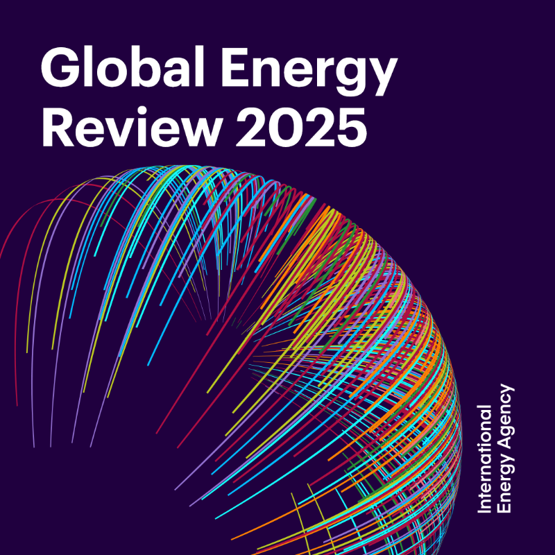 IEA's tweet photo. Our Global Energy Review 2025 is out now! 🚨

It shows that energy demand growth surged in 2024 to almost twice its recent average.

This was led by electricity use, with record global temperatures boosting demand for cooling.

Explore the analysis ⬇️