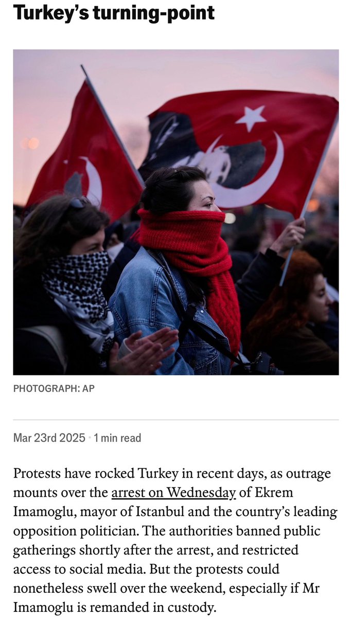 Turning point for Turkiye.  Stand with the brave people, especially the young university students, who risk their lives to defend democracy.
