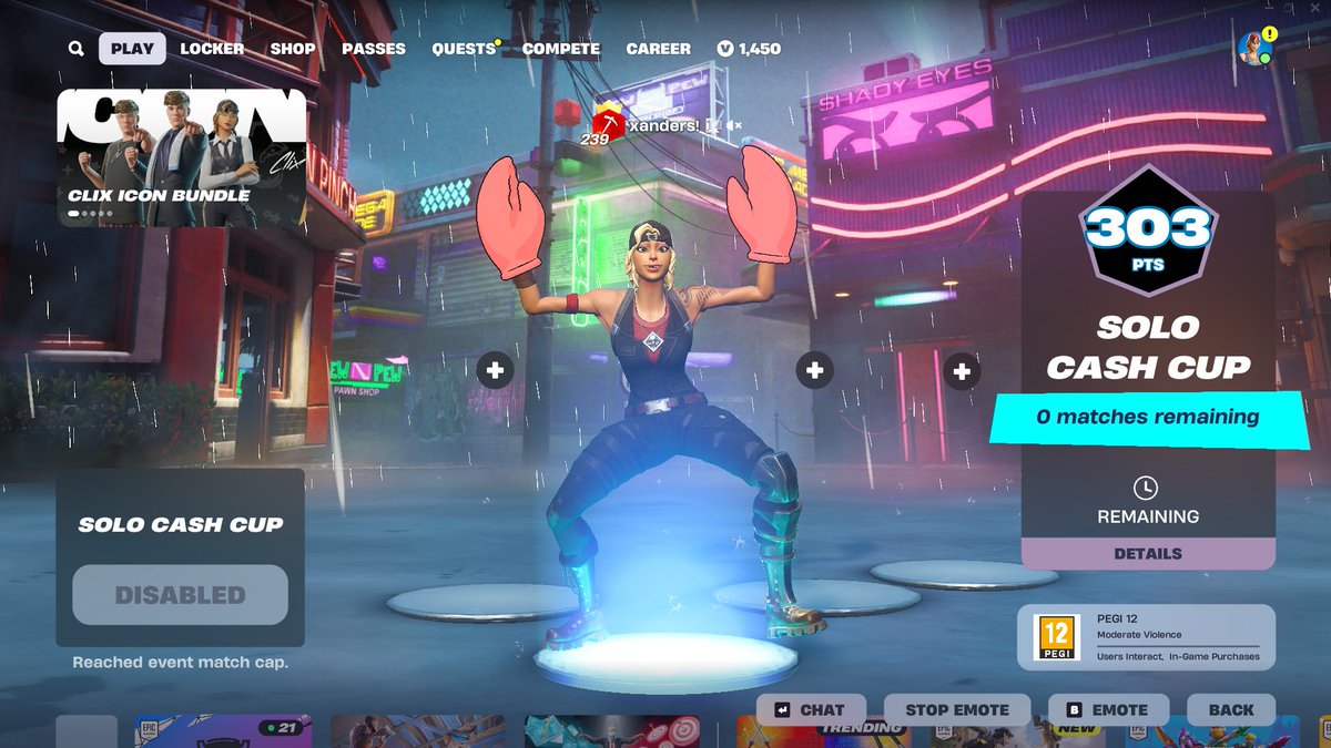 Qualed solo cash cup final 😙