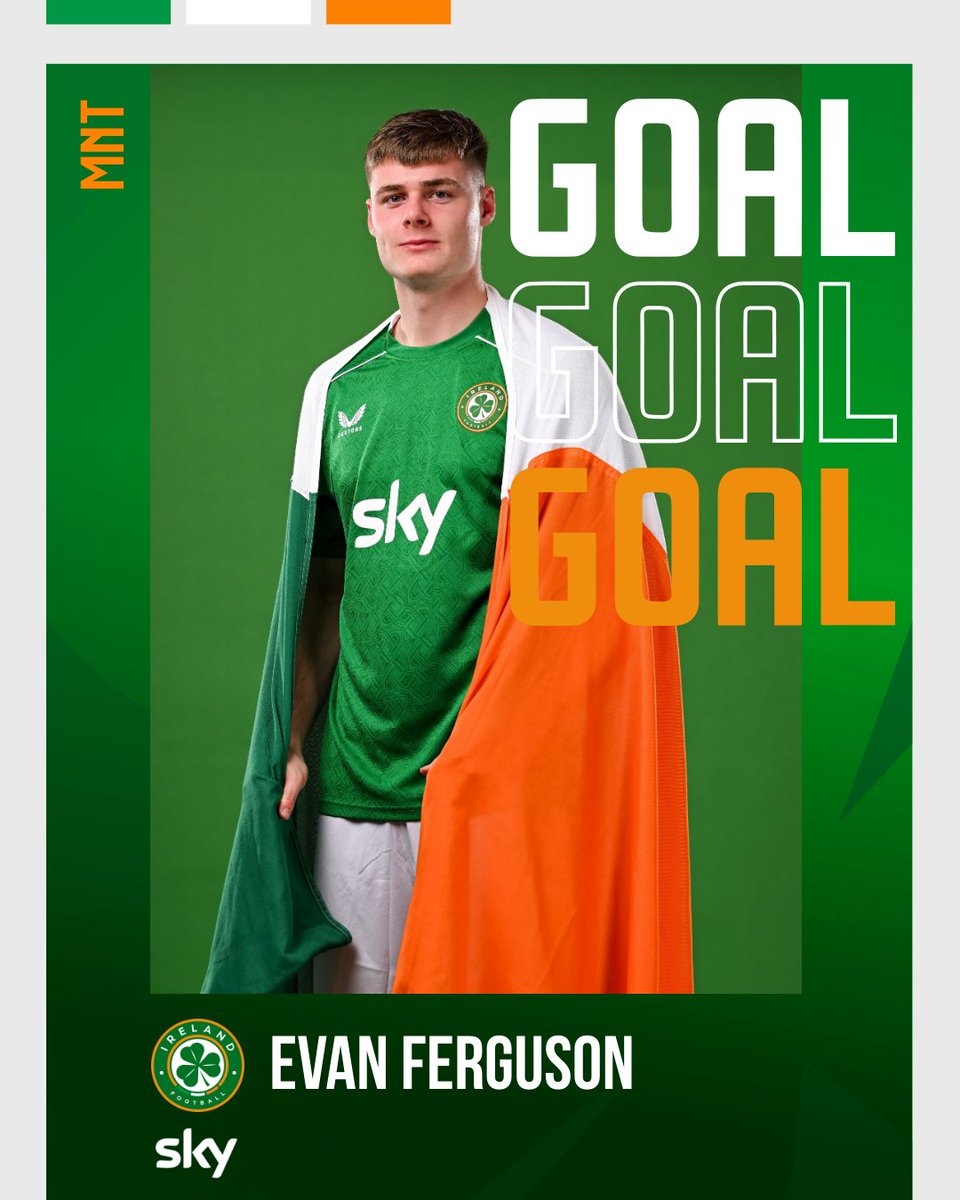 IrelandFootball's tweet photo. 63' | EVAN SCORES! https://t.co/DfhI0JYBcQ