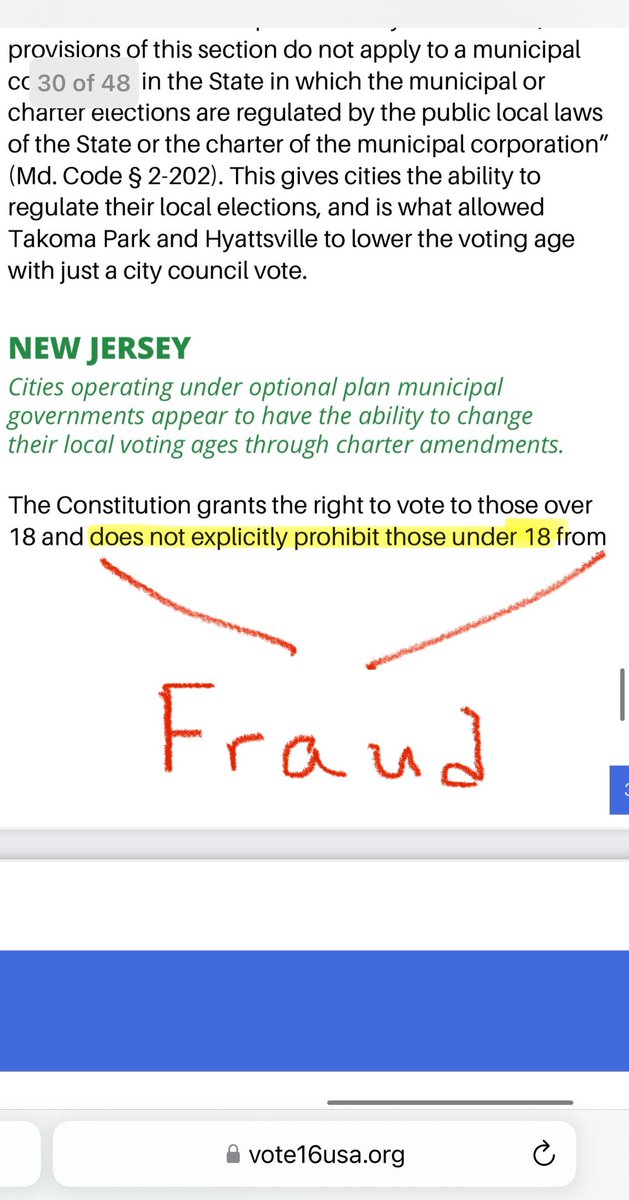 KathleenKleinb1's tweet image. This #ForeignNGO is using deception to rig U.S. elections by lowering the voting age to 16 with illegal ordinances in violation of NJ’s Home Rule Act and the State Constitution. 
#ForeignElectionInterference #Fraud @NJSenateGOP @NJAssemblyGOP @NJGOP @DawnFantasia_NJ