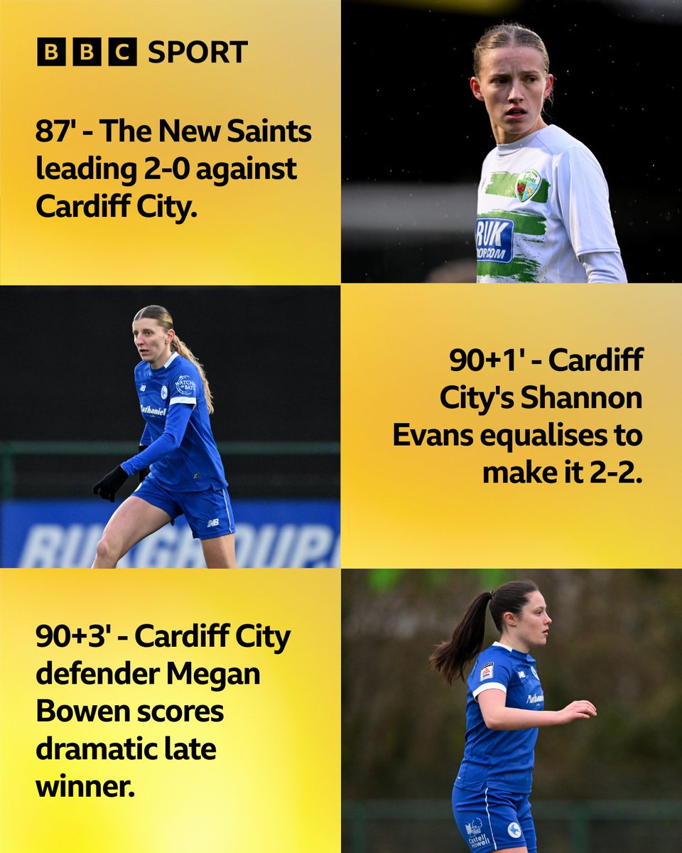 BBCSportWales's tweet image. There was late drama in the Adran Premier this afternoon 🤯

#BBCFootball