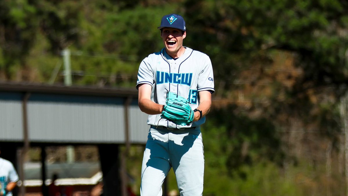 UNCW Baseball (@uncwbaseball) on Twitter photo UNCW freshman Cam Bagwell needed just 80 pitches to record the programβs first perfect game since 1968 in the Seahawksβ 12-0 run-rule win over Campbell on Sunday at Jim Perry Stadium.
bit.ly/41Wq1p2 <a href="/d1baseball/">D1Baseball</a> <a href="/midmajors_d1/">Mid-Majors on D1Baseball</a> <a href="/CAASports/">Coastal Athletic Association</a> UNCW freshman Cam Bagwell needed just 80 pitches to record the programβs first perfect game since 1968 in the Seahawksβ 12-0 run-rule win over Campbell on Sunday at Jim Perry Stadium.
bit.ly/41Wq1p2 <a href="/d1baseball/">D1Baseball</a> <a href="/midmajors_d1/">Mid-Majors on D1Baseball</a> <a href="/CAASports/">Coastal Athletic Association</a>