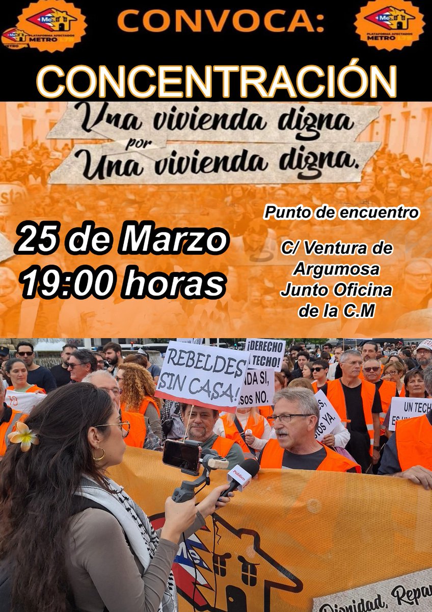 IsaluqueSfh's tweet photo. Nos vemos el martes y os esperamos 🧡🦺✊🏼
¿REPETIMOS?
Cuantas veces haga falta porque faltan demasiadas cosas...
Respuestas
Transparencia 
Justicia
Soluciones 
Rigor
Informes hidrogeológicos
...
#catástrofenaranjal7b
#linea7b 
#unaviviendadignaporunaviviendadigna 
#solucionesYA https://t.co/q51z1ohFKM