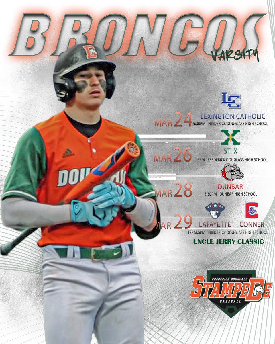 Big Week 2 Ahead!!!

Time to right the ship and see what the 2025 edition of FDHS Baseball can do!! #stampede🐎