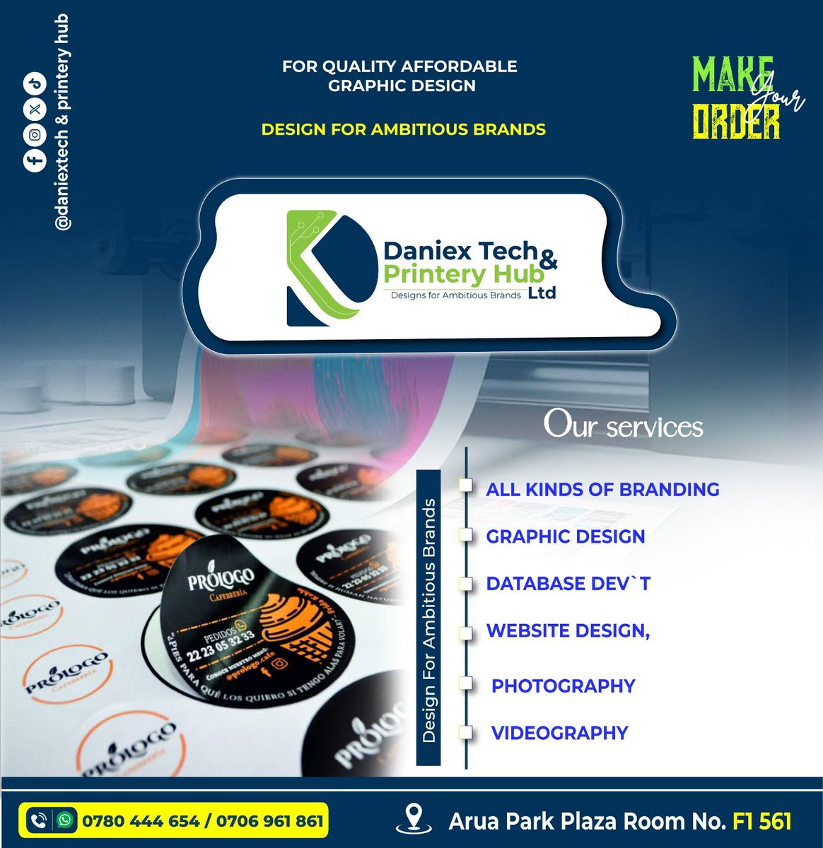 daniextechltd's tweet photo. @bamwinejnr Your printery shop plug in town https://t.co/F8DPJORWQP
