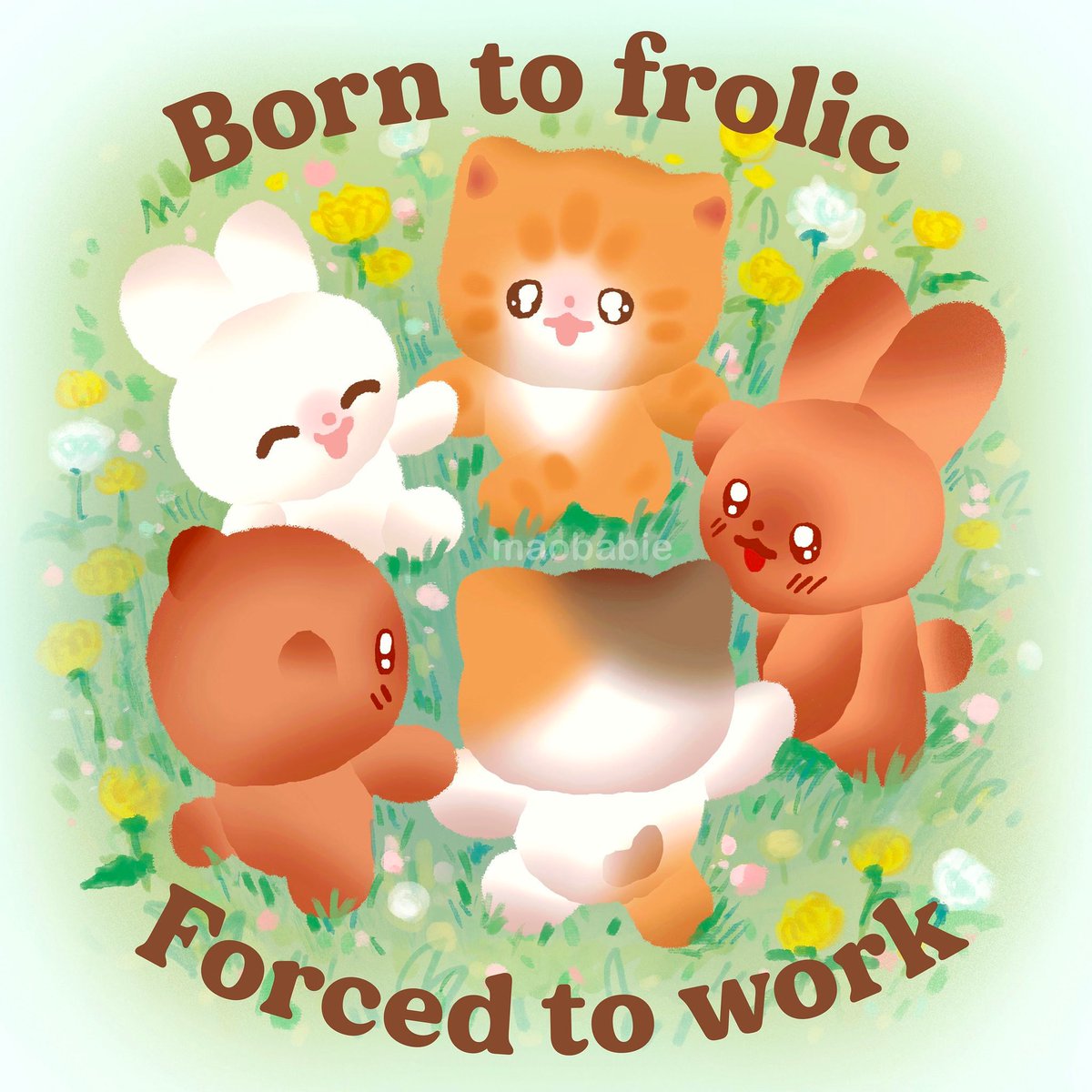 maobabie's tweet image. Yippeeee