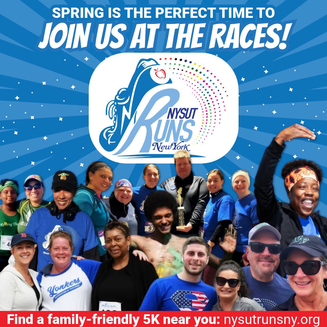 As the weather gets warmer and everyone starts looking for ways to get outside, we are lacing up our running shoes for a whole host of #NYSUTRunsNY events all over the state! 

We hope you’ll join us for one near you!

Learn more: nysutrunsny.org