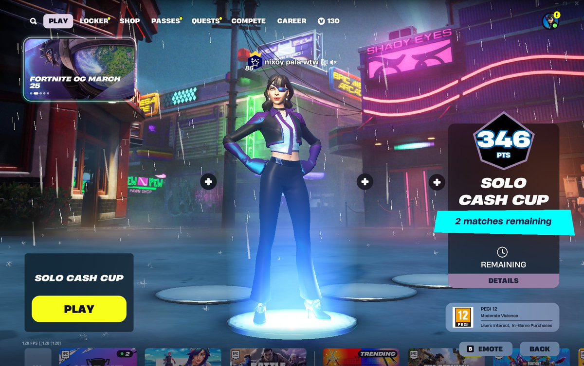 #22 solo cc opens we back🧐