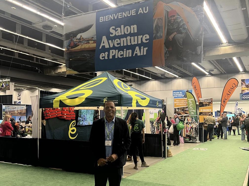 🔵 Ce week-end des 22 &amp; 23 mars 2025, le Salon Aventure et Plein Air se tient au Palais des Congrès de #Montréal au Canada. 

(1/3)