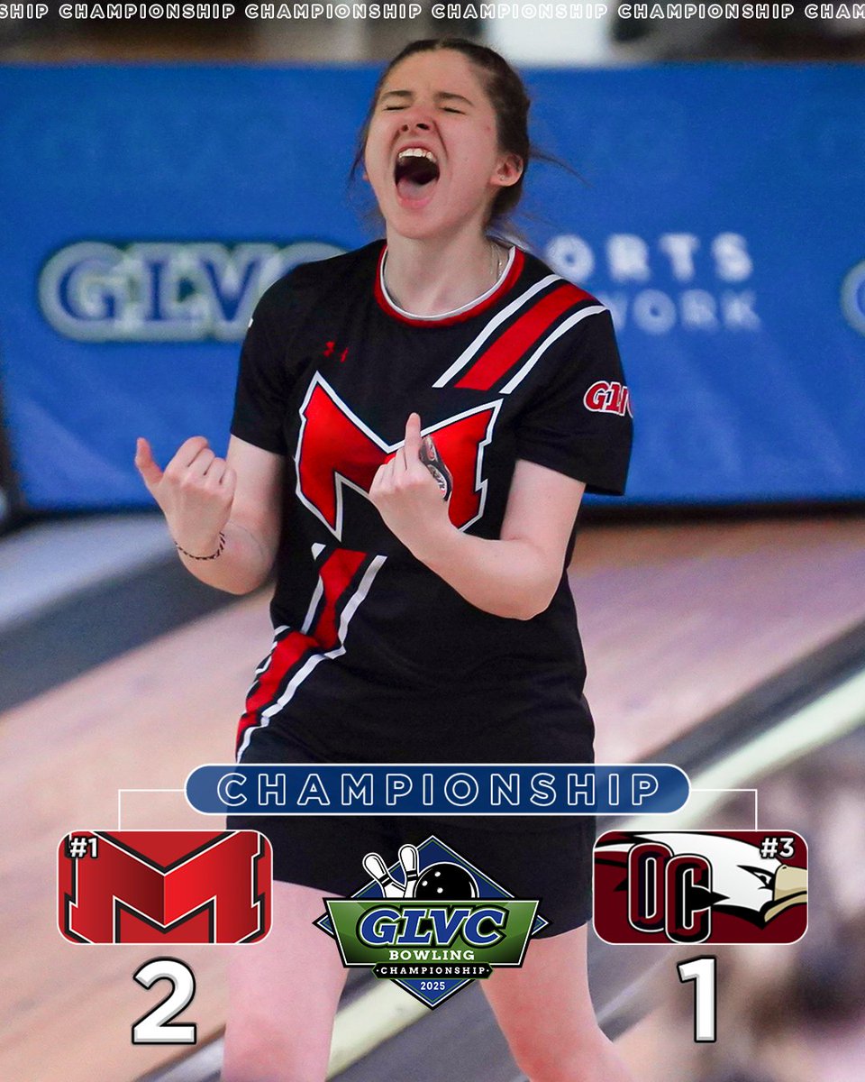 Great Lakes Valley Conference (@glvcsports) on Twitter photo <a href="/MaryvilleSaints/">Maryville Athletics</a> <a href="/OCEagles/">OC Eagles</a> <a href="/GLVCSN/">GLVC Sports Network</a> <a href="/MaryvilleBowlin/">Maryville Bowling</a> <a href="/OCEagles_Bowl/">OC Bowling</a> 🏆🎳 SAINTS COME BACK TO WIN THE 'SHIP 😱
Maryville erases a 3-1 deficit in the best-of-7 Baker leg to claim its 2nd-straight league title!
Traditional: 1024-1139
Baker: 1093-1036
Best of 7: 4-3
#GLVCwbowl | #GLVCchamps <a href="/MaryvilleSaints/">Maryville Athletics</a> <a href="/OCEagles/">OC Eagles</a> <a href="/GLVCSN/">GLVC Sports Network</a> <a href="/MaryvilleBowlin/">Maryville Bowling</a> <a href="/OCEagles_Bowl/">OC Bowling</a> 🏆🎳 SAINTS COME BACK TO WIN THE 'SHIP 😱
Maryville erases a 3-1 deficit in the best-of-7 Baker leg to claim its 2nd-straight league title!
Traditional: 1024-1139
Baker: 1093-1036
Best of 7: 4-3
#GLVCwbowl | #GLVCchamps