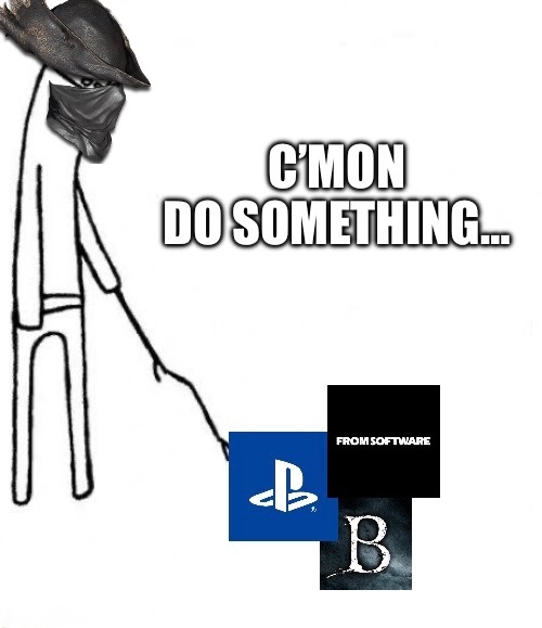 It's still about persistence…

<a href="/PlayStation/">PlayStation</a> <a href="/fromsoftware_pr/">FROMSOFTWARE</a> <a href="/Bloodborne_PS4/">『Bloodborne』Official</a> 

#Bloodborne10thAnniversary