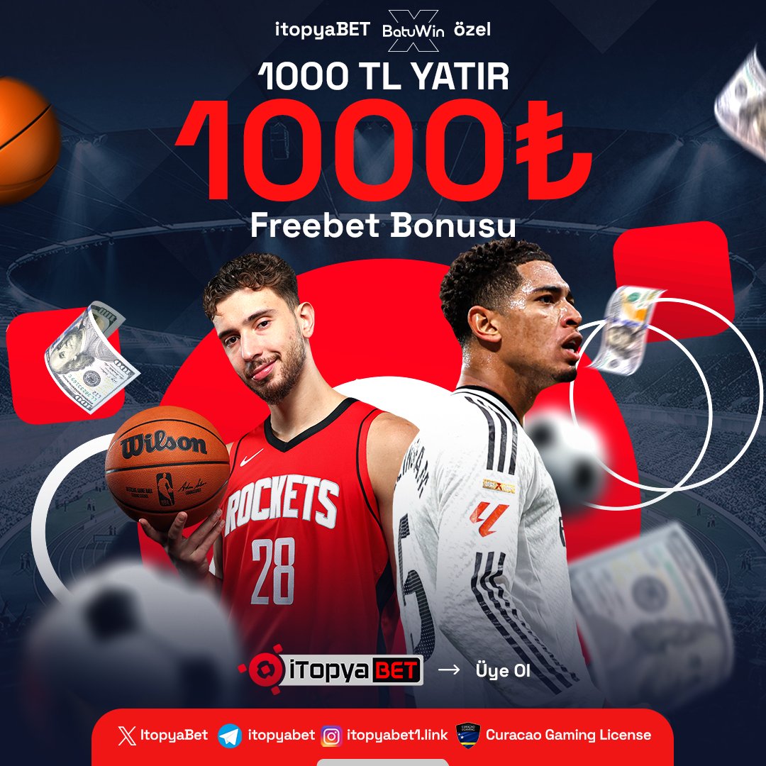 🔥 1000 TL YATIR, 1000 TL FREEBET KAZAN! 🔥

🏀⚽️ Bahis heyecanını ikiye katla!
💰 1000 TL Freebet bonusu fırsatını kaçırma!

📌 itopyabet1 | itopyabet | itopyabet1.link
#Freebet #BahisBonus #Kazanç #İkiliFırsat