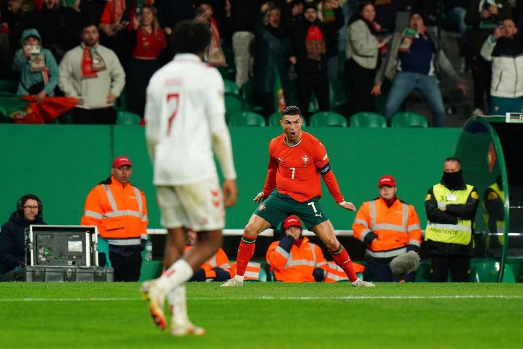 totalcristiano's tweet image. 🗣️ Cristiano Ronaldo: “I hope tomorrow they will see me doing my celebration.”