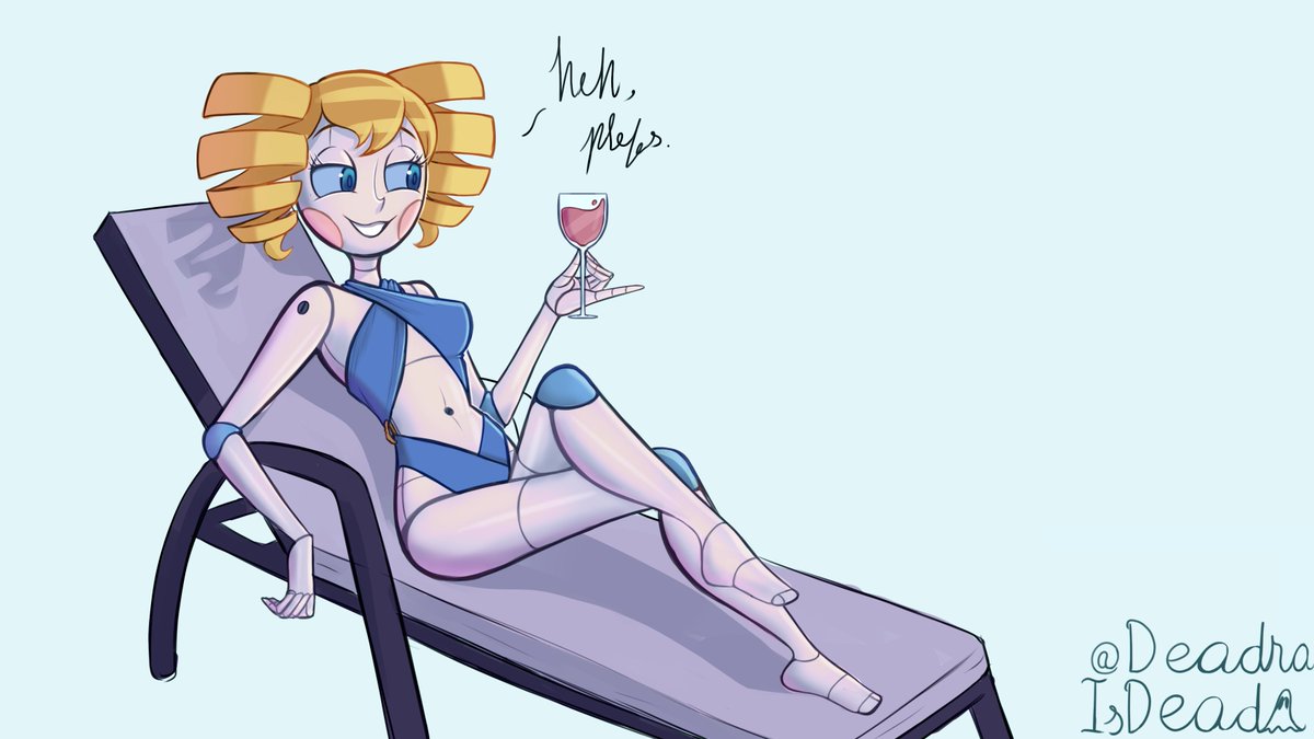 Emmy the robot oc commission by <a href="/NepBlaster16/">Neppy🐀</a> 

Merry!