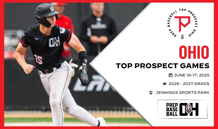 Thank you <a href="/weldyprep/">Kyle Weldon</a> and <a href="/PrepBaseballOH/">Prep Baseball Ohio</a> for the
Top Prospect Game invite!!  Excited to compete! <a href="/twmartin4/">Tim Martin</a> <a href="/BJE2026Follina/">Bo Jackson Elite 2026 (Follina)</a> <a href="/BJEBaseball/">Bo Jackson Elite Baseball</a> <a href="/BJE_Recruiting/">Bo Jackson Elite Baseball Recruiting</a>