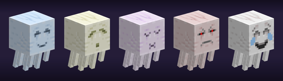 I heard Ghasts have emotions now