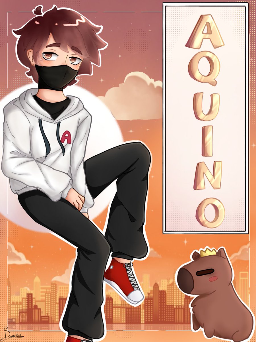 danluxart's tweet photo. Primer dibujo que hago de Aquino ✨ #Aquinofanart #aquino #AQUINO #BY2002 #Arte https://t.co/sqVjmc08as