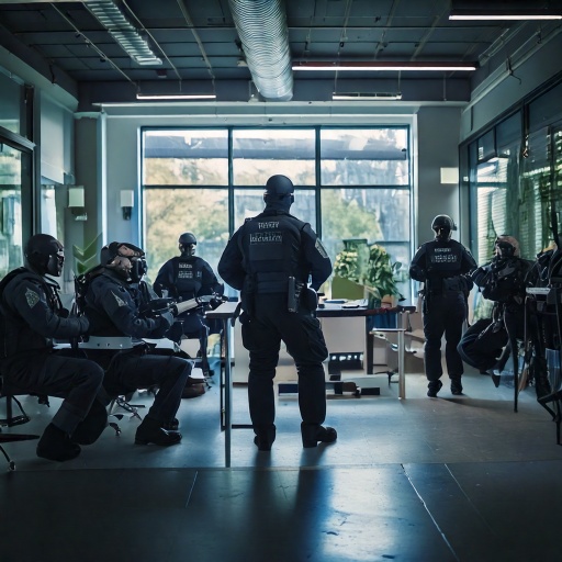 David_S_G's tweet photo. 🚔 ¿Y si en lugar de cada ciudad capacitando a su modo, se crea una Academia de Policía centralizada?

Se formarían Policías mejor preparados y con capacitación estandarizada en:
✅ Leyes y procedimientos penales
✅ Uso adecuado de la fuerza
✅ Manejo de armas de fuego https://t.co/jwbqrCDcXl