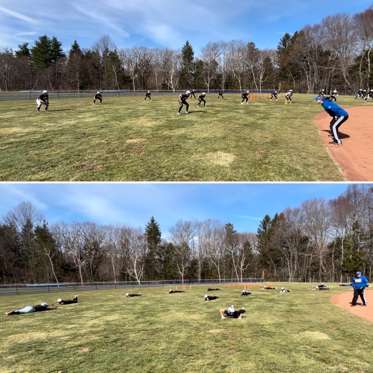 CoachKasHoag's tweet photo. Day 1 Diving fundamentals @mercyctsoftball #mixedbag #mercystrong https://t.co/TzxGZmalqy