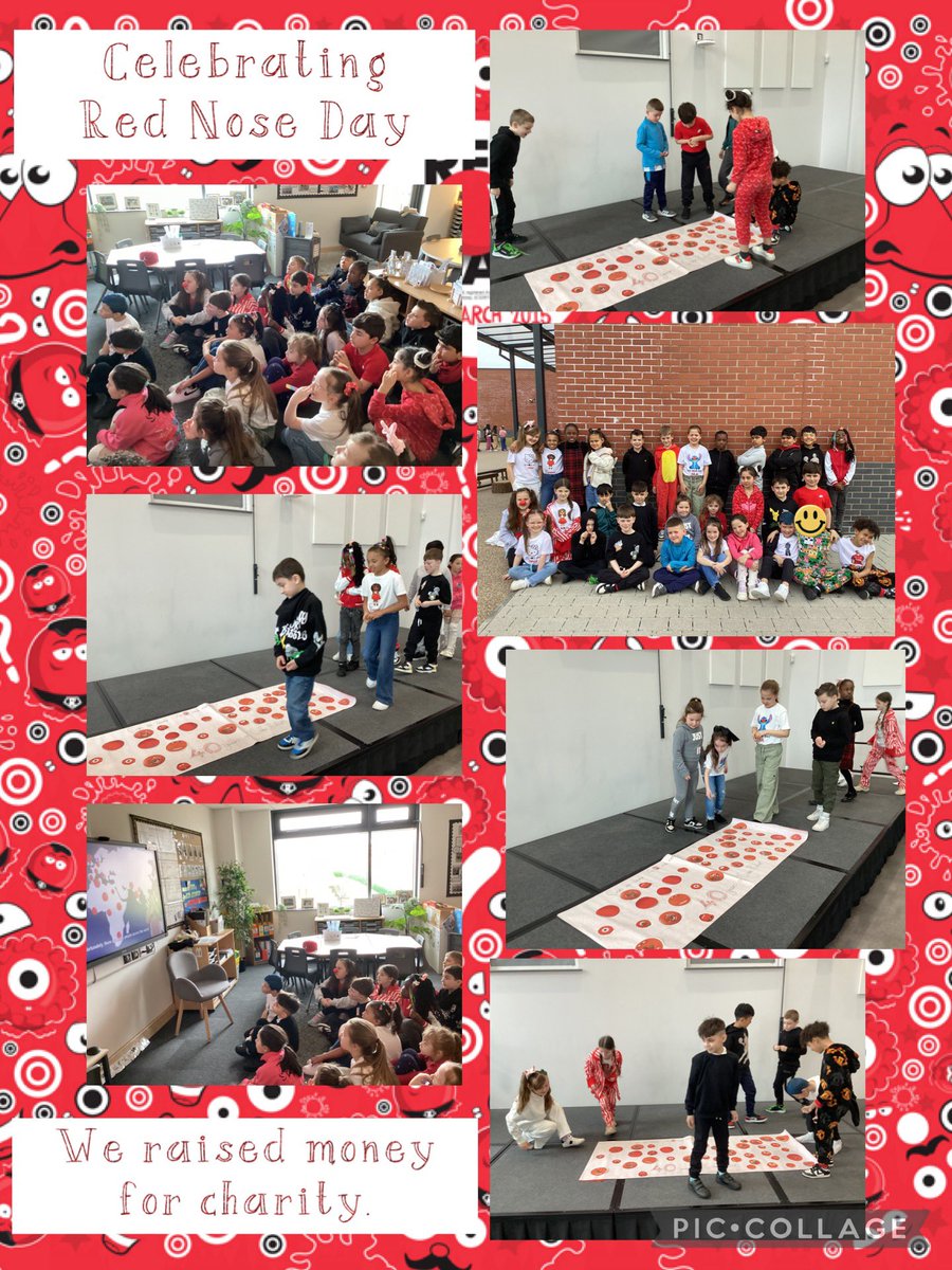 Raising money and celebrating the importance of Red Nose Day. #SAPSHW