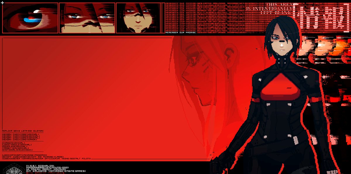 I've never ever experiences Signalis before! I'm going to play it blind here in a little bit. All I know about it is that my wife is missing. Come join meee.

twitch.tv/xochigris | vgen.com/xochigris