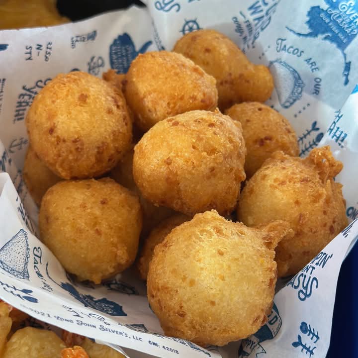 TroySoprano's tweet image. Long Johns posted this thirst trap on their Facebook page. Man I love Hush Puppies #BreadPosting