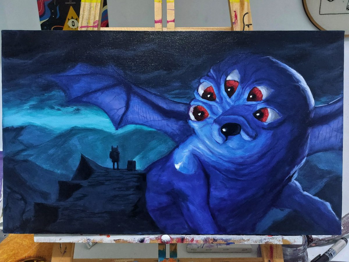 QRT with your blue art! 💙🦋