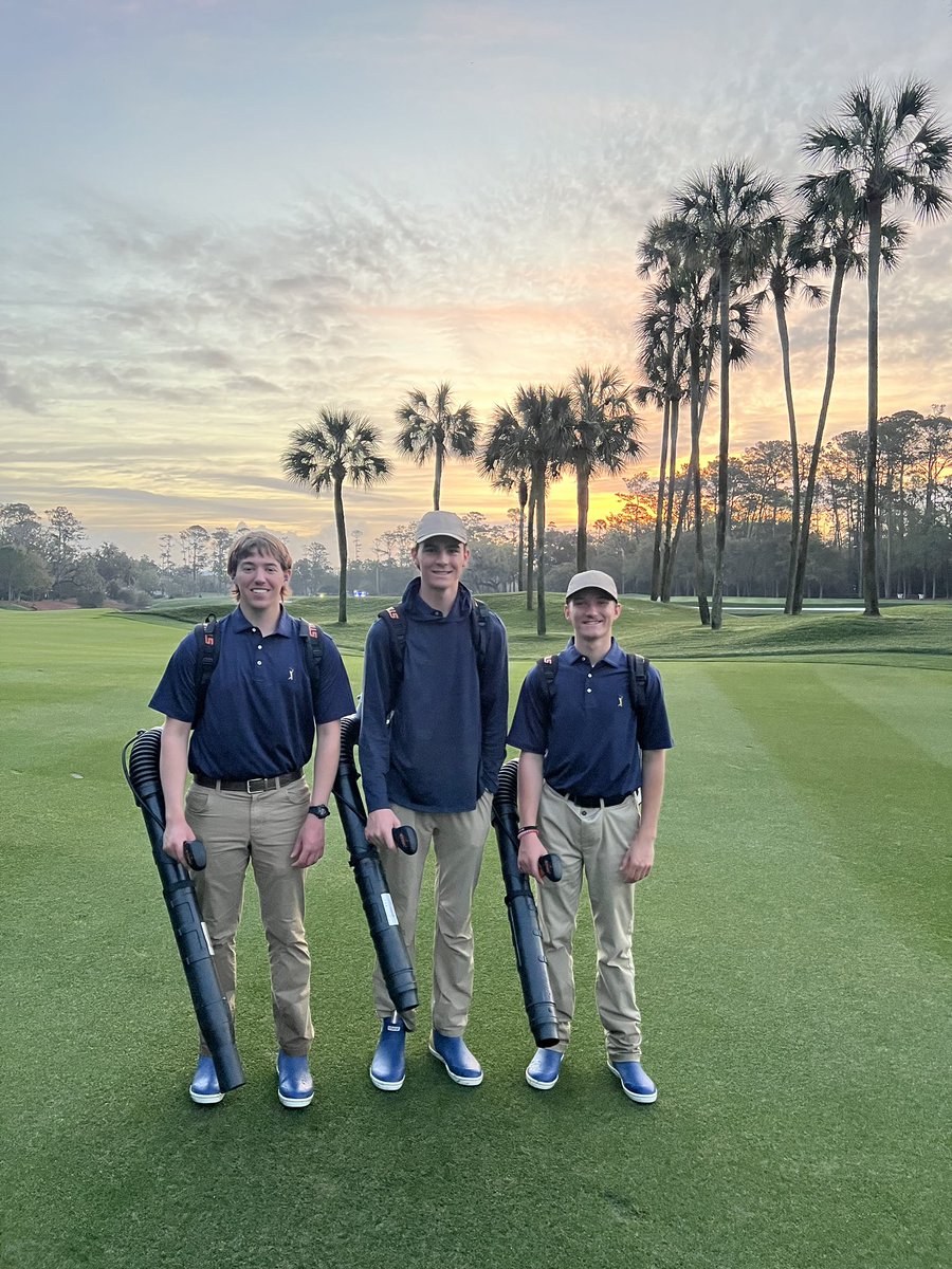 The boys had quite a week volunteering at <a href="/THEPLAYERS/">THE PLAYERS</a> ! Member’s Luke Wolfard, Sam Wiesepape, Drew Haynes, and Peyton Parker had a blast! We are looking forward to next year already! Thank you to everyone who helps us make these opportunities possible! #GoPokes