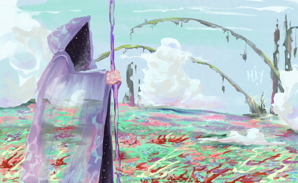 the fields of dreamless solitude. 🪸

#jayvik #arcane #arcanefanart